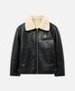 Draw Fit [Oh Jung-Kyu X Draw Fit] Shearling Minimal Mustang Jacket [Beige]