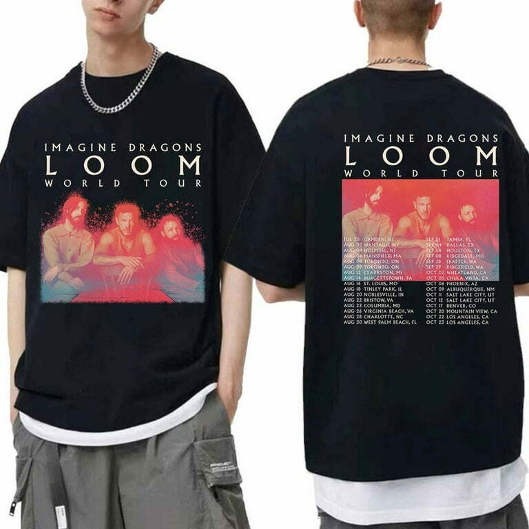 Imagine Dragons Loom World Tour 2024 Shirt, Imagine Dragons 2024 VN4031 Unisex T-Shirt