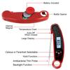 Küchen-Digitalthermometer für Lebensmittel, Fleisch, Wasser, Milch, Kochen, Grillen, Outdoor-BBQ, Wasserdicht, Sofortmessung