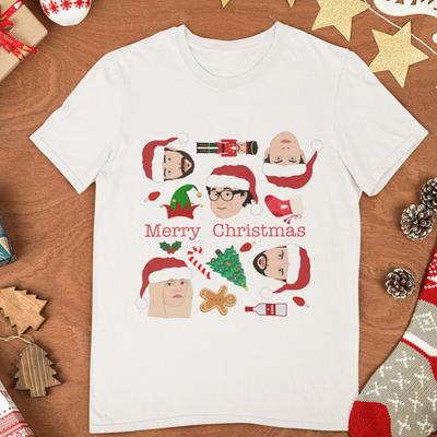 Always Sunny Weihnachts-T-Shirt | Frank Charlie Mac Dee Dennis Unisex Ultra Baumwolle T-Shirt Frohe Weihnachten Feiertag Weihnachten Geschenk Für Sie Für Ihn