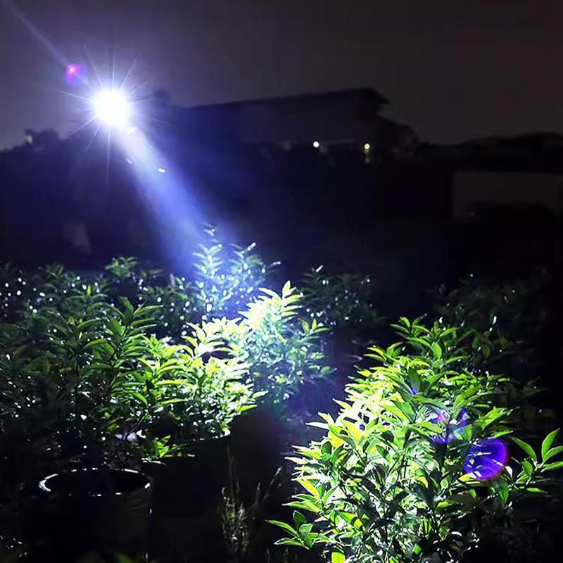 Wysokomocna wodoodporna latarka czołowa LED o dalekim zasięgu, ładowana przez USB, odpowiednia do biwakowania na świeżym powietrzu i noszenia