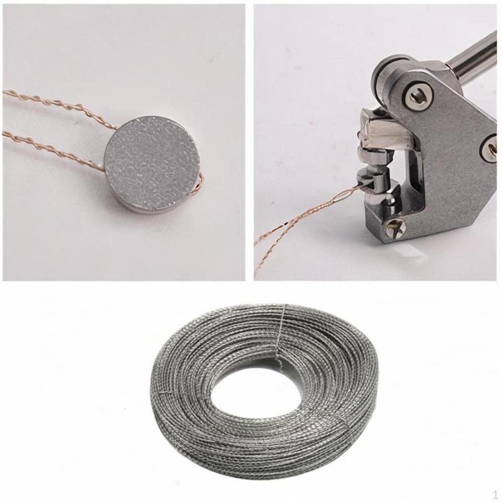 Selos de Arame de Cobre 30M/40M Segurança Heavy Duty Selos em Branco Arame de Ferro Selagem Anti-adulteração para