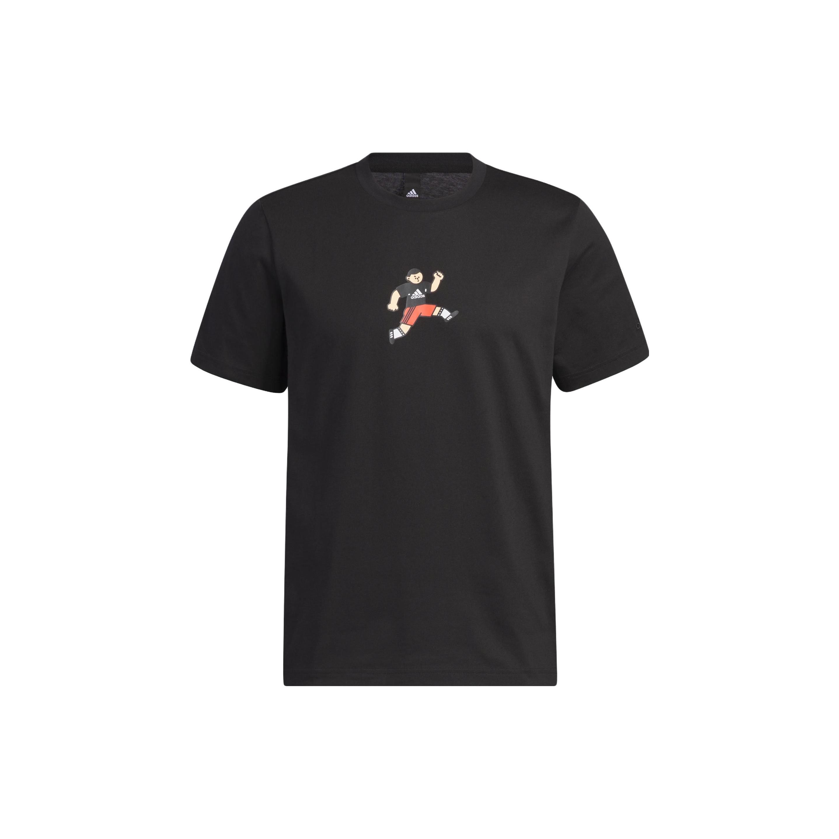 Мужская футболка Adidas SEEBIN Черная IA8115 XXL