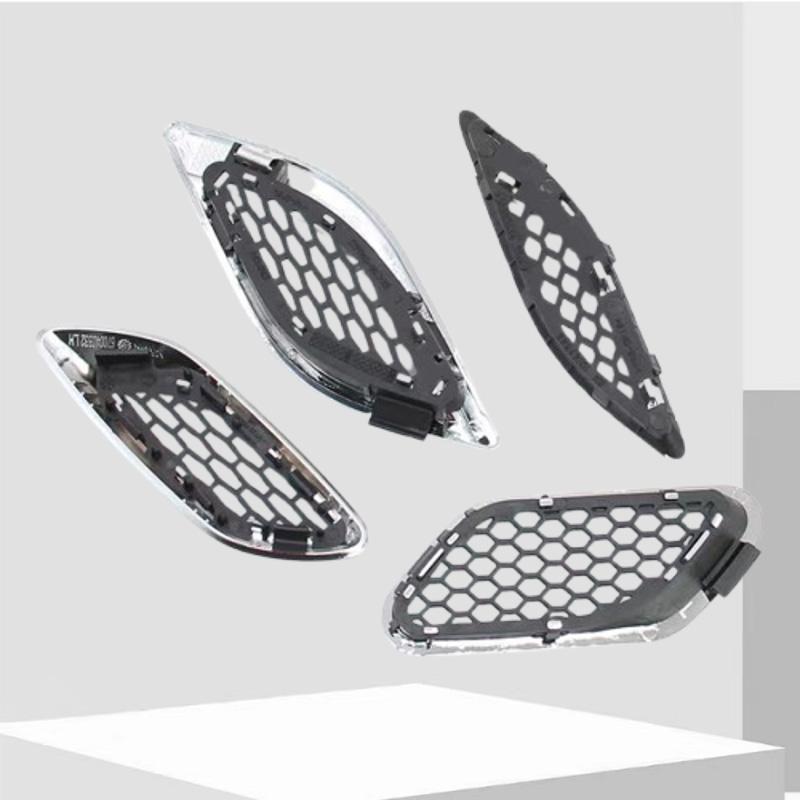 Für Maserati Quattroporte 2014-2020 670010339 670010340 Auto Front Seiten Gitter Lufteinlass Kotflügel Lüftungsschlitze Grill Auto Zubehör