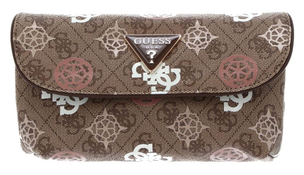 Guess ELIETTE Logo Wristlet Cosm Bag LOU