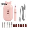 Cordless Nail Polishing Pen Electric Drill Machine with Bit Storage Case, 17000RPM Portable File Tool Kit for Trimming, Professional Manicure Pedicure