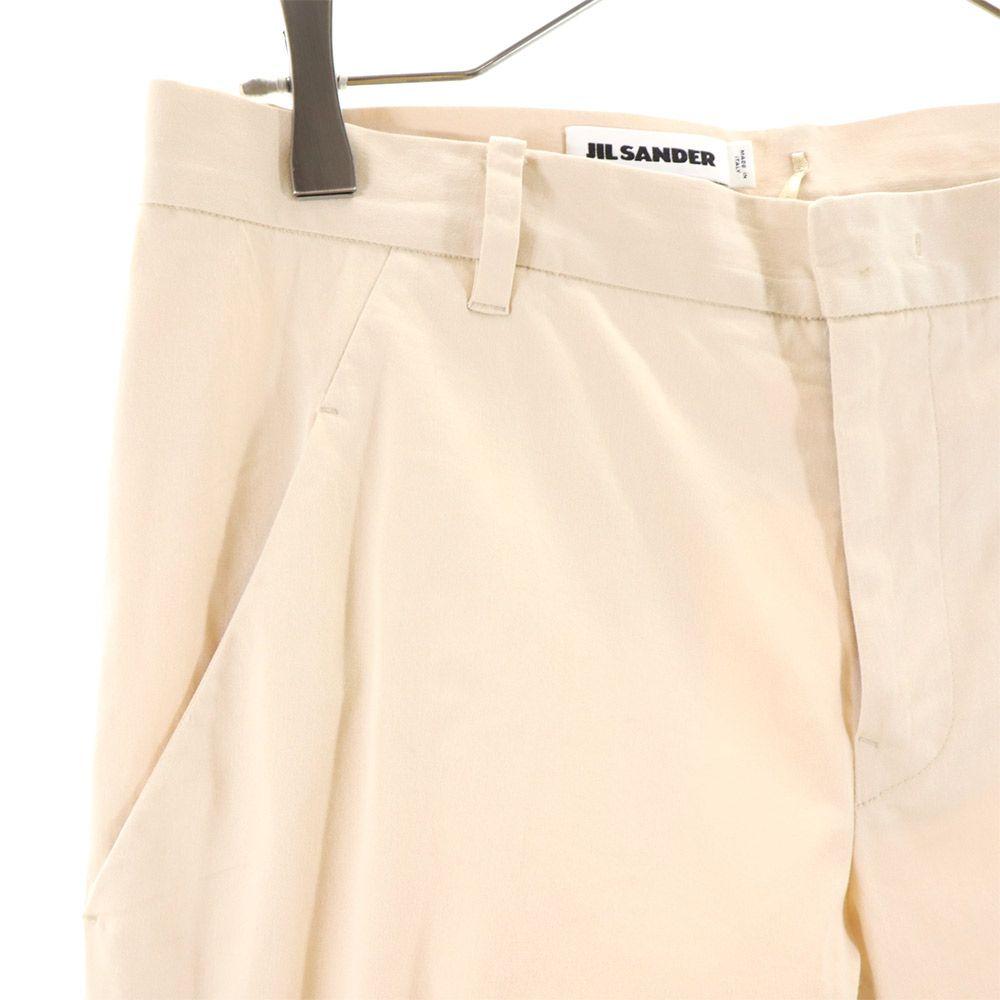 Jil Sander Made In Italy Stretch Pants 34 Beige Women Used