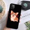 Cute Corgi Dog Soft Case For iPhone 16 Pro Max 13 12 Mini XS Max X XR 11 15 Pro Max 14 Plus Back Cover