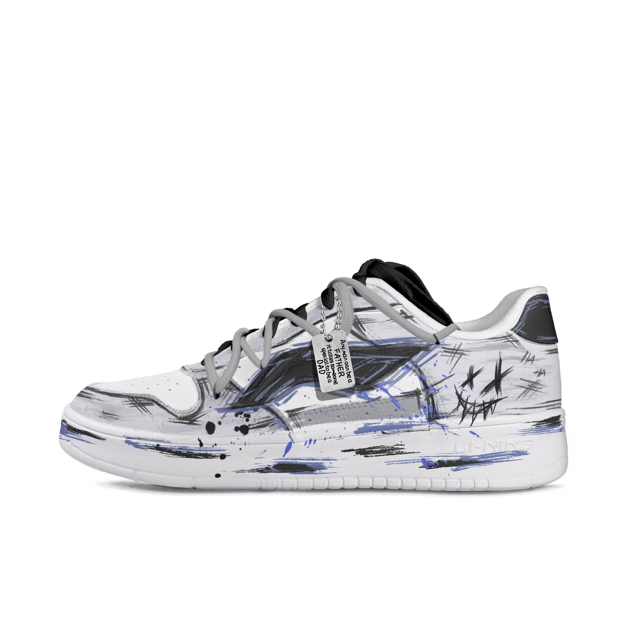 

Li Ning Обувь для скейтборда Плавающая лодка Мужская Низкие Черные AGCS419-1(Команда613-) 39
