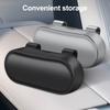 Car Storage Box with Shockproof Velvet Lining for Sunglasses And Small Items Automotive Eyeglasses Storage Case One-Hand Open Organizer