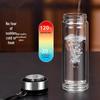 Shui Yi Bei Portable Double-Wall Glass Tea Infuser Bottle