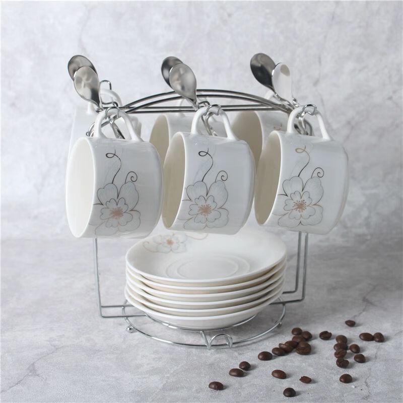 TXRMDX European Ceramic Coffee Cup Set