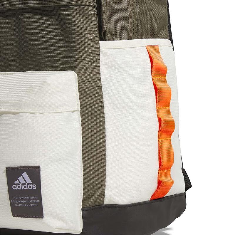 Adidas Recycled Polyester Backpack Medium Size Unisex Green Adidas JF6558
