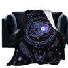 Constellation patterns Printed Blanket for Sofa Bed Travel Camping Living Room Office Conditioning Blanket for All Seasons Gifts