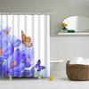 Animals Birds Owl Butterfly Flamingo Shower Curtains Bathroom Curtain Frabic Waterproof Polyester Bathroom Curtain with Hooks