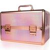 Rose Gold Hologram Storage Case M - Manicure and Makeup