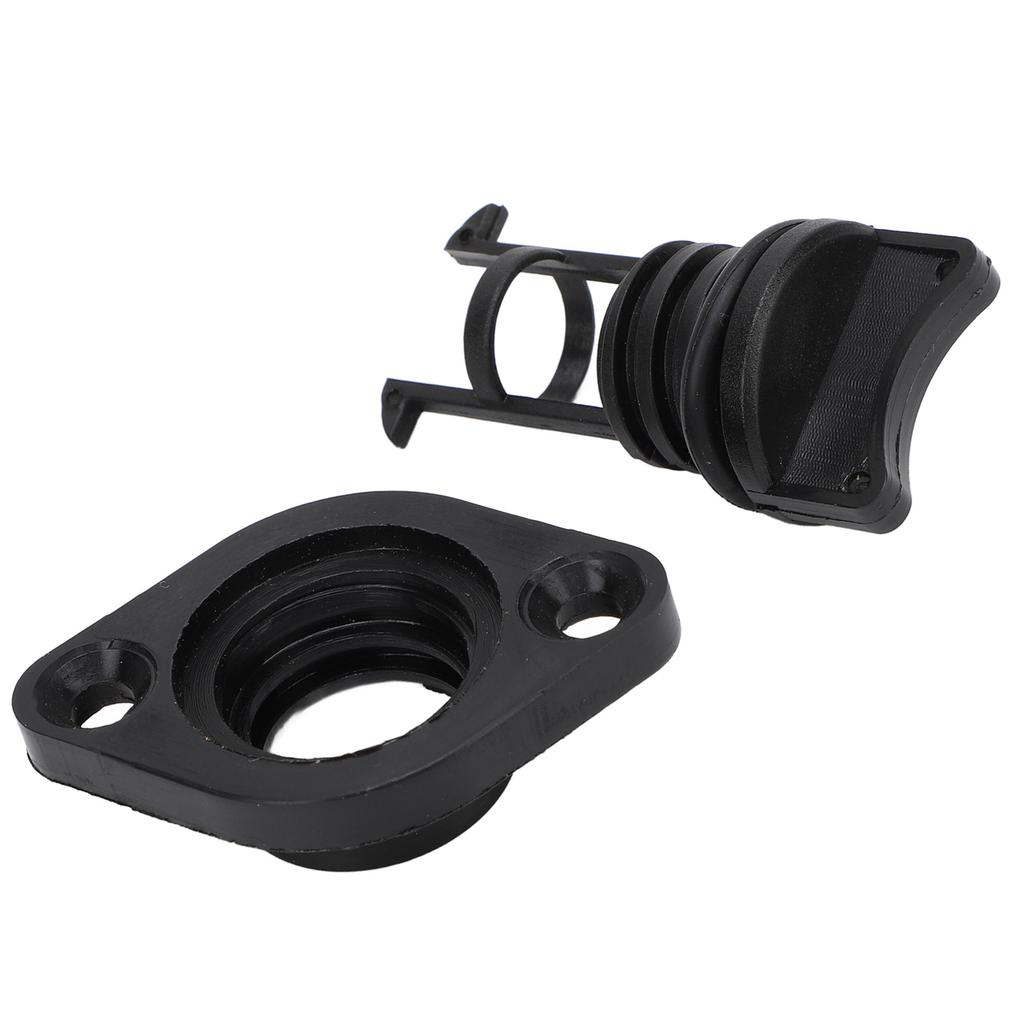1inch Drain Plug and Receiver Kit Water Plug Boat Bungs Drain Bung Screws Stopper Plugs for Stern Fish Well Freezer