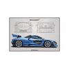 Pittura su Tela Poster a Tema Auto Pittura Decorativa Soggiorno Camera da Letto Stanza E-sport Murale da Corsa Supercar GTR
