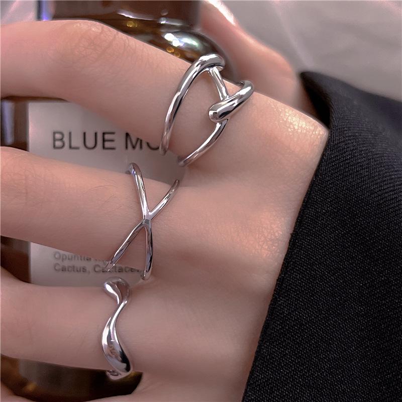 

18K Gold-Plated Minimalist Open Adjustable Ring for Women