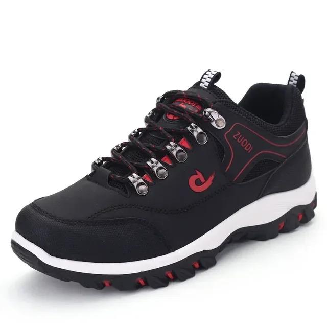 Large Size 39-49 Men's Casual Sneakers Comfort Outdoor Platform Shoes for Men Travel Lightweight Hiking   Mountaineering Shoes