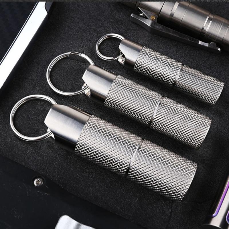 Outdoor Waterproofed Tube Camping Backpacking Container Lighter Holder for Kayaking Backpacking Gear