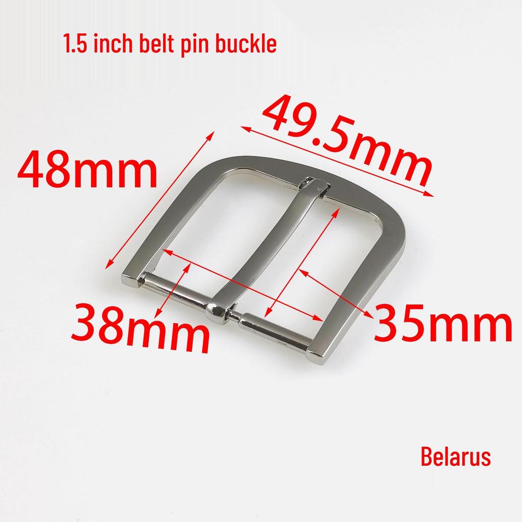 1,5palcový (3,8 cm) Spona na opasek Kabelkové kování Kolíček Nastavovač popruhu pro boty a oděvy