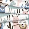 Alpaca Printed Down Quilt Cover Three-Piece Quilt Cover Digital Printing Bedding Home Textile