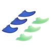 3PCS Surfboard Thruster Fins Fiberglass Fishtail Surfboard Fin Replacement for FCS1