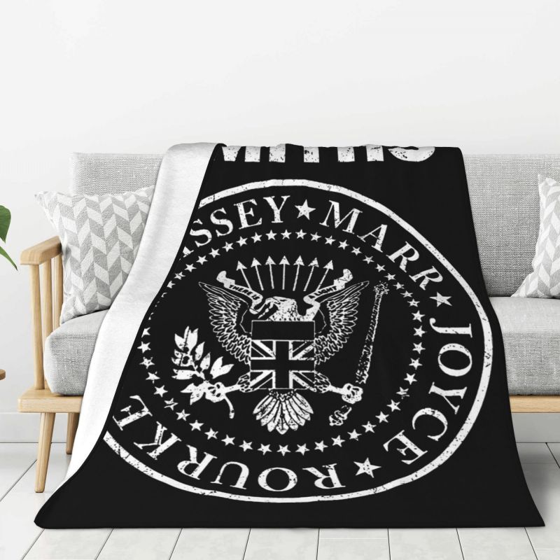 Custom Alternative Rock Band Smiths Blanket 3D Printed Soft Flannel Fleece Warm Throw Blankets for Travel Bedding Couch Quilt