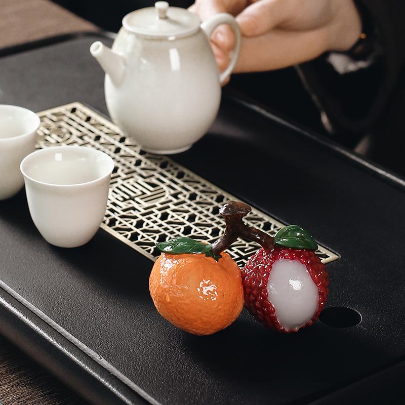 Color-Changing Tea Pet: Inspirational and Creative Tea Play Accessory for Good Fortune