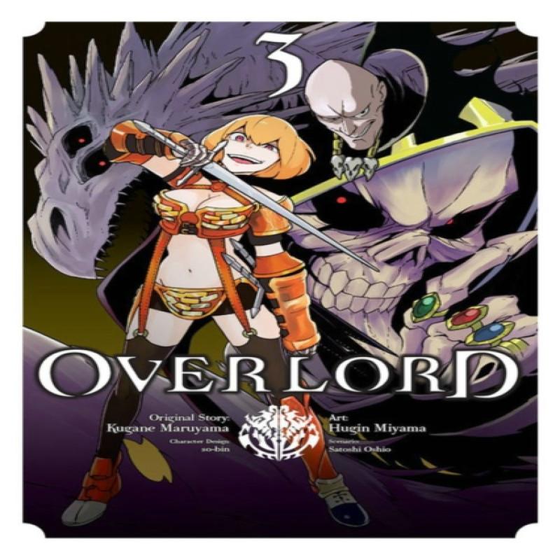 Overlord Vol. 3 Manga by Satoshi Oshio Paperback Book 9780316434256