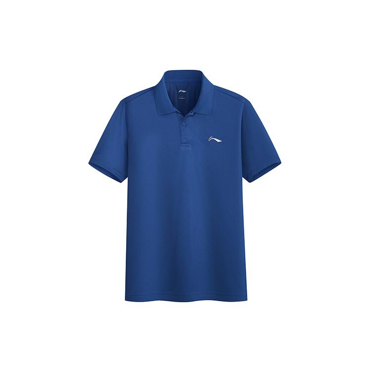Li Ning Polo Shirts Men s Polo Collar Moderate Straight Fit APLR029-3 L