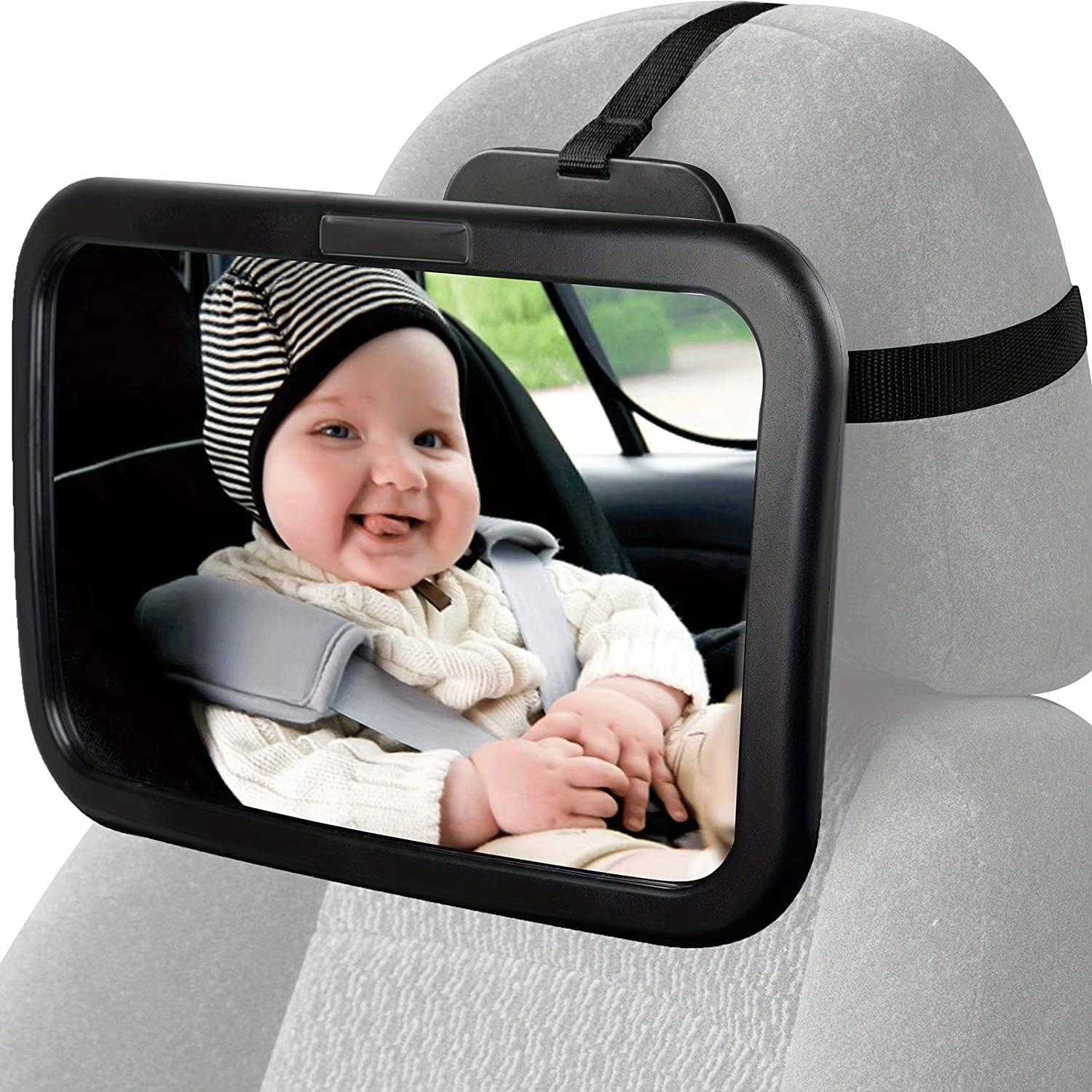 Baby Back Seat Safety Mirror For Car Headrest, Rear Facing Seat Infant & Toddler Child Mirror In Car Baby Viiew