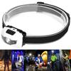 3W LED Headlamp Red and White Lights Fishing Headlight for Outdoor Activities Picnic Hiking Mountaineering