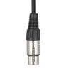   Splitter 1 XLR Female Plug to 2   Male Plugs Cable for Home Theater and Professional   Equipment