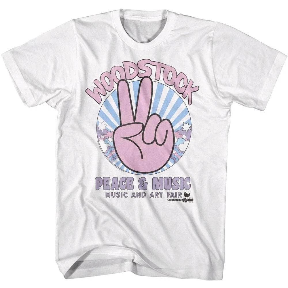 Woodstock Peace Sign 69 Men s T-Shirt 2XL