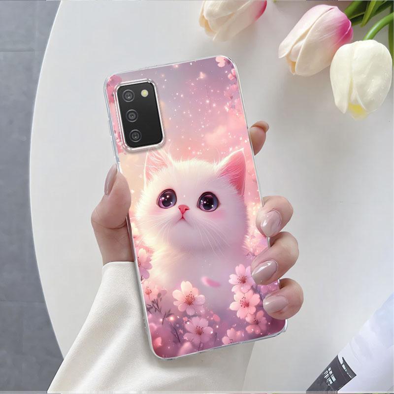 For Samsung A41 A21s A11 Case Luxury Phone Case For Samsung Galaxy A41 A21S Marble Flower Clear Soft Silicone Protective Cover