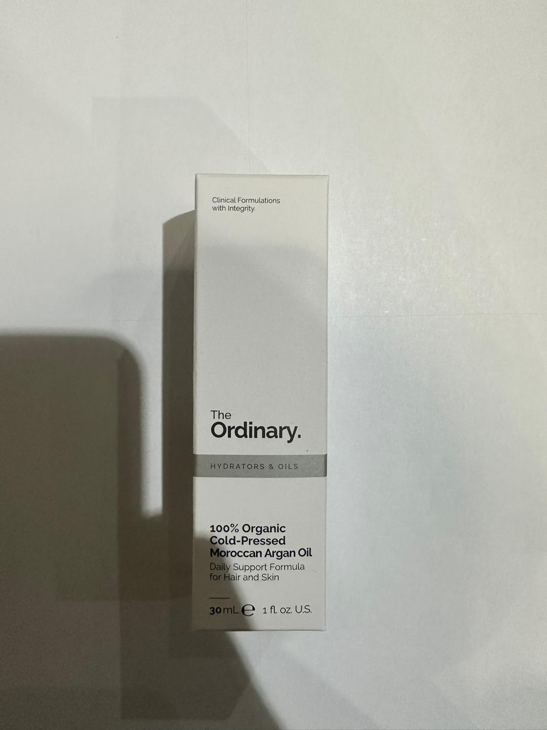 [The Ordinary] 100% органическое марокканское аргановое масло холодного отжима 30 мл