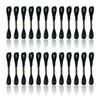 YFFSFDC Embroidery Embroidery Sewing Cross Craft Black 8m Thread, Set, Thread, Stitch, Thread, Beginner, & White, Length, 24-Pack (Black)