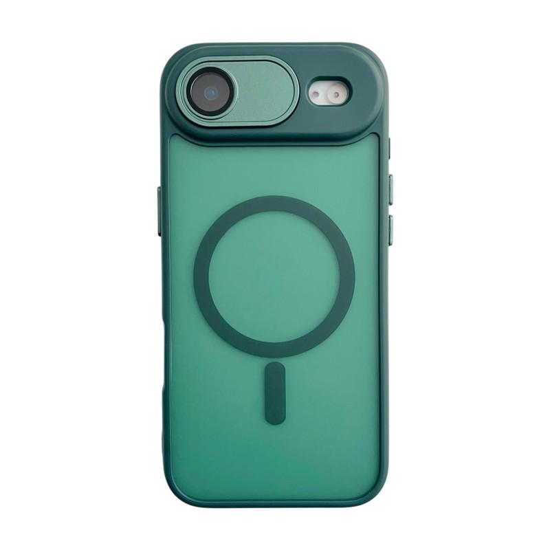 For iPhone Air Magnetic Back Cover WANLONFENG QB1 Series PC TPU Shockproof Phone Case