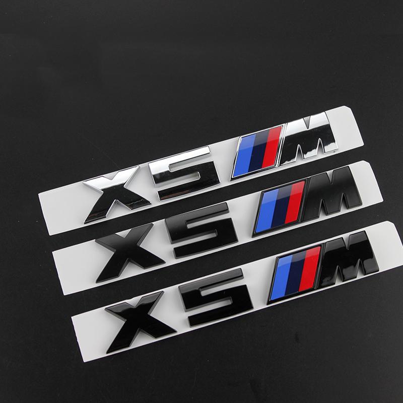 Car Valve Core BMW 3D Electroplating Emblem Stickers Trunk Decorative Stickers For BMW M X5 E91 E70 F11 E30 F31 X3 F25 E61 E83 JK4