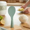 Polka Dot Non-Stick Silicone Standing Rice Spoon