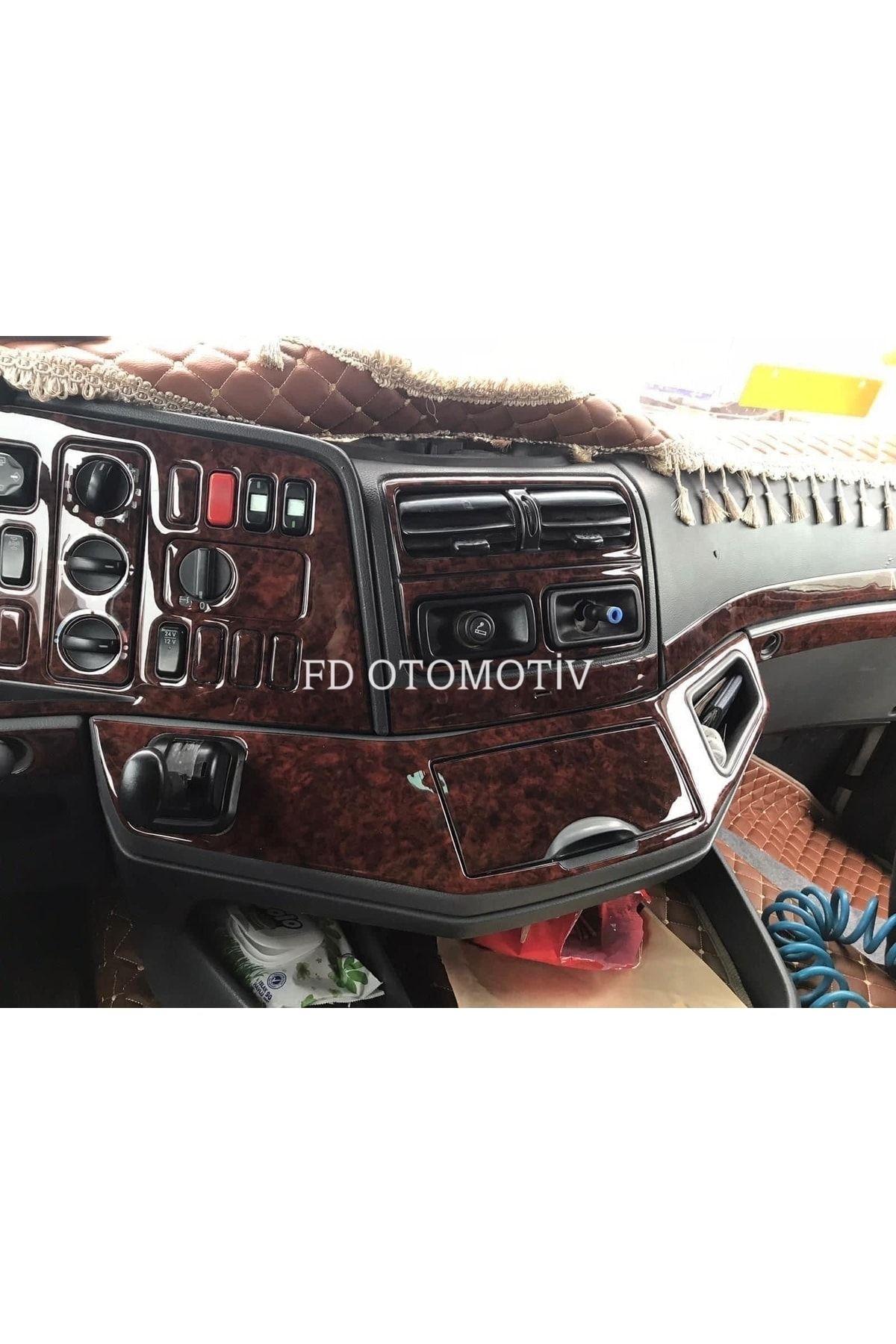 

Mercedes Axor Torpido, Konsol, Trim, Göğüs Kaplama Seti Koyu Meşe Özel Renk