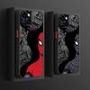 Capa Traseira para Celular Marvels Homem-Aranha Venom para iPhone 17 Pro Max 17e Air 7 8 SE 14 XS XR 13 Mini 12 16 Plus 11 15