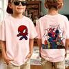 Summer Spider Children's T Shirt Breathable Fabric Classic Character Patterns in A Cute Style Suitable Daily Playwear