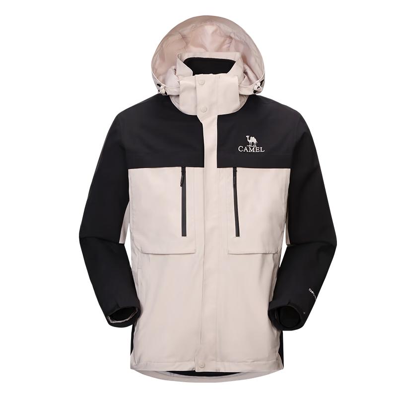 CAMEL Unisex 3-in-1 Dirt & Waterproof Outdoor Jacket