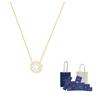 Swarovski Una Beating Heart Crystal Necklace Women necklace White Gold 5284186