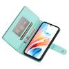 For Realme 14 5G Wallet Case Magnetic Closing PU Leather Phone Cover with Wrist Strap