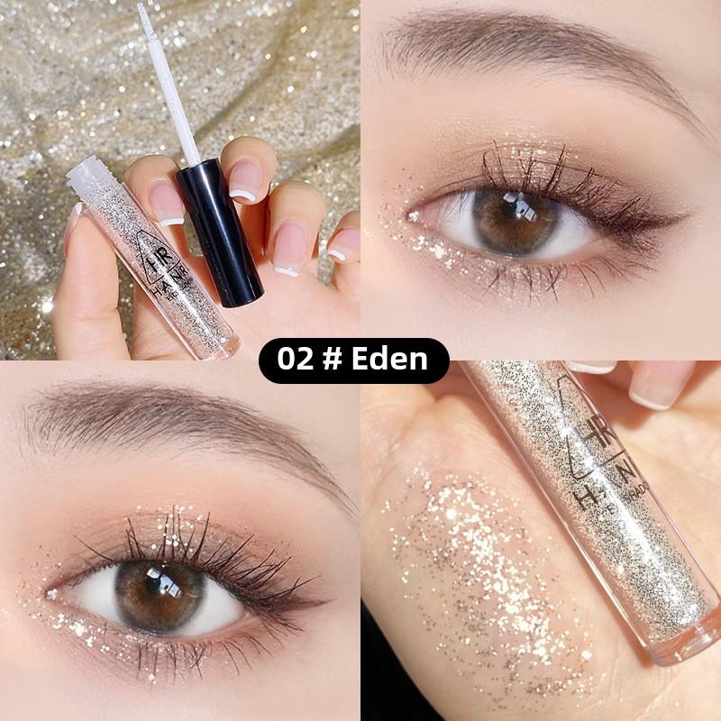 Shimmer Liquid Eyeshadow, Waterproof Long-Lasting Glitter Eye Makeup