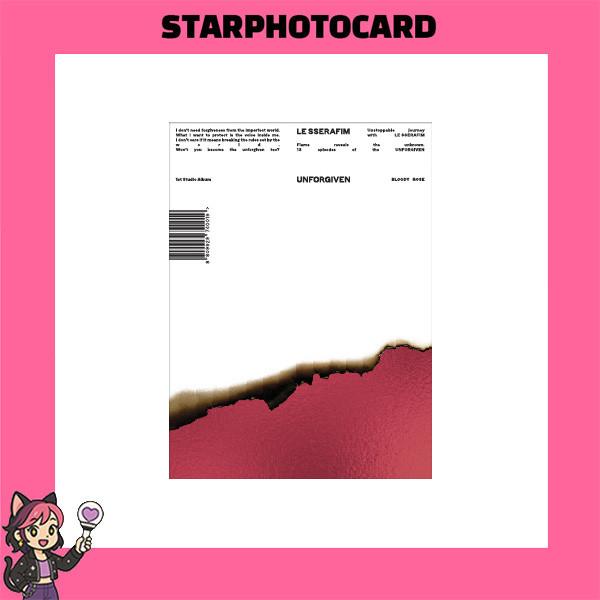 [READY STOCK] LE SSERAFIM - 1st STUDIO ALBUM UNFORGIVEN